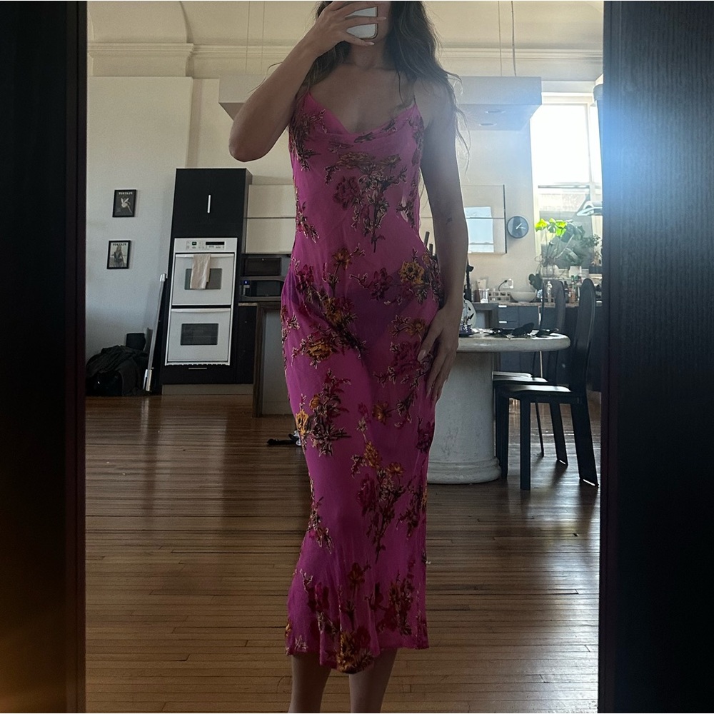 Rat & Boa Floral Pink Dress